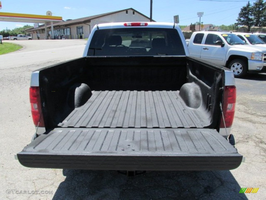 2011 Silverado 1500 Crew Cab 4x4 - Sheer Silver Metallic / Dark Titanium photo #8