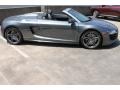 Daytona Gray Pearl Effect 2012 Audi R8 Spyder 5.2 FSI quattro Exterior