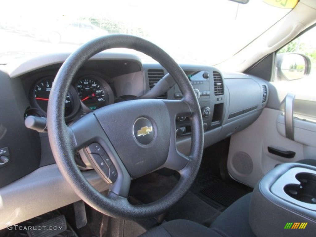 2011 Silverado 1500 Crew Cab 4x4 - Sheer Silver Metallic / Dark Titanium photo #17