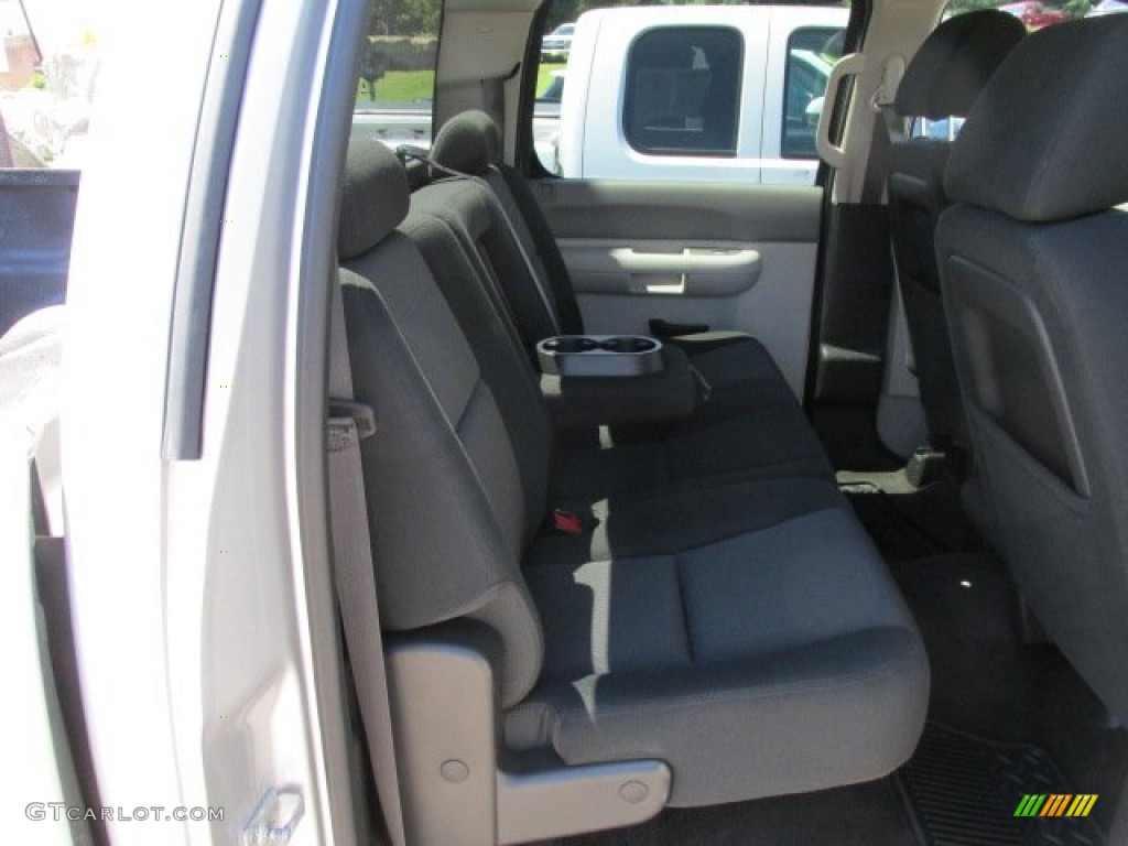 Dark Titanium Interior 2011 Chevrolet Silverado 1500 Crew Cab 4x4 Photo #83928771