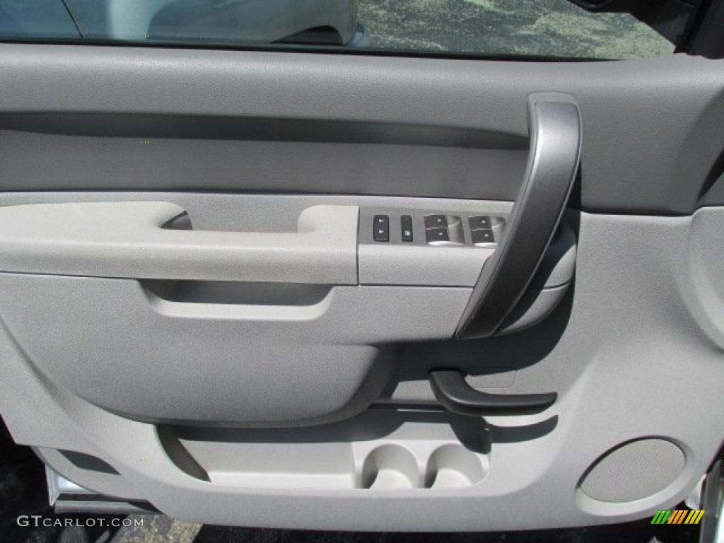2011 Chevrolet Silverado 1500 Crew Cab 4x4 Dark Titanium Door Panel Photo #83928814