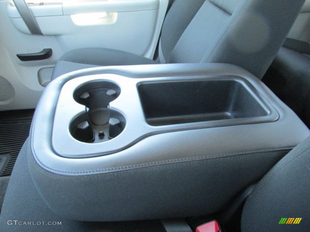 2011 Silverado 1500 Crew Cab 4x4 - Sheer Silver Metallic / Dark Titanium photo #24
