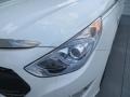 2013 Porcelain White Pearl Hyundai Sonata Hybrid Limited  photo #9