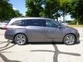 2014 Modern Steel Metallic Honda Odyssey Touring Elite  photo #2