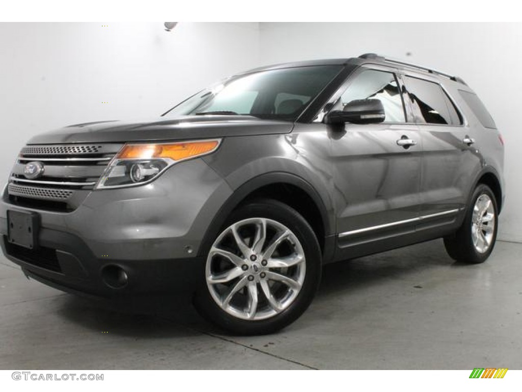 Sterling Grey Metallic Ford Explorer