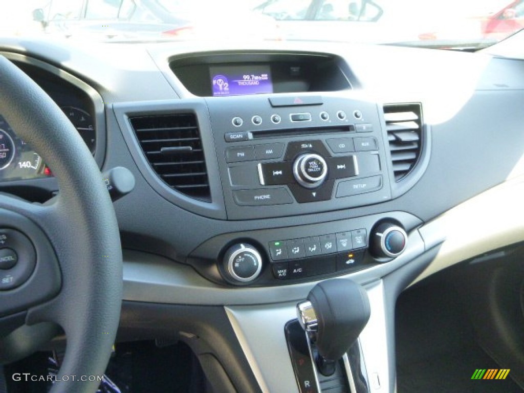 2013 CR-V LX AWD - Urban Titanium Metallic / Black photo #18