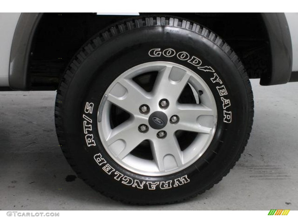 2003 F150 XLT SuperCab 4x4 - Silver Metallic / Dark Graphite Grey photo #13