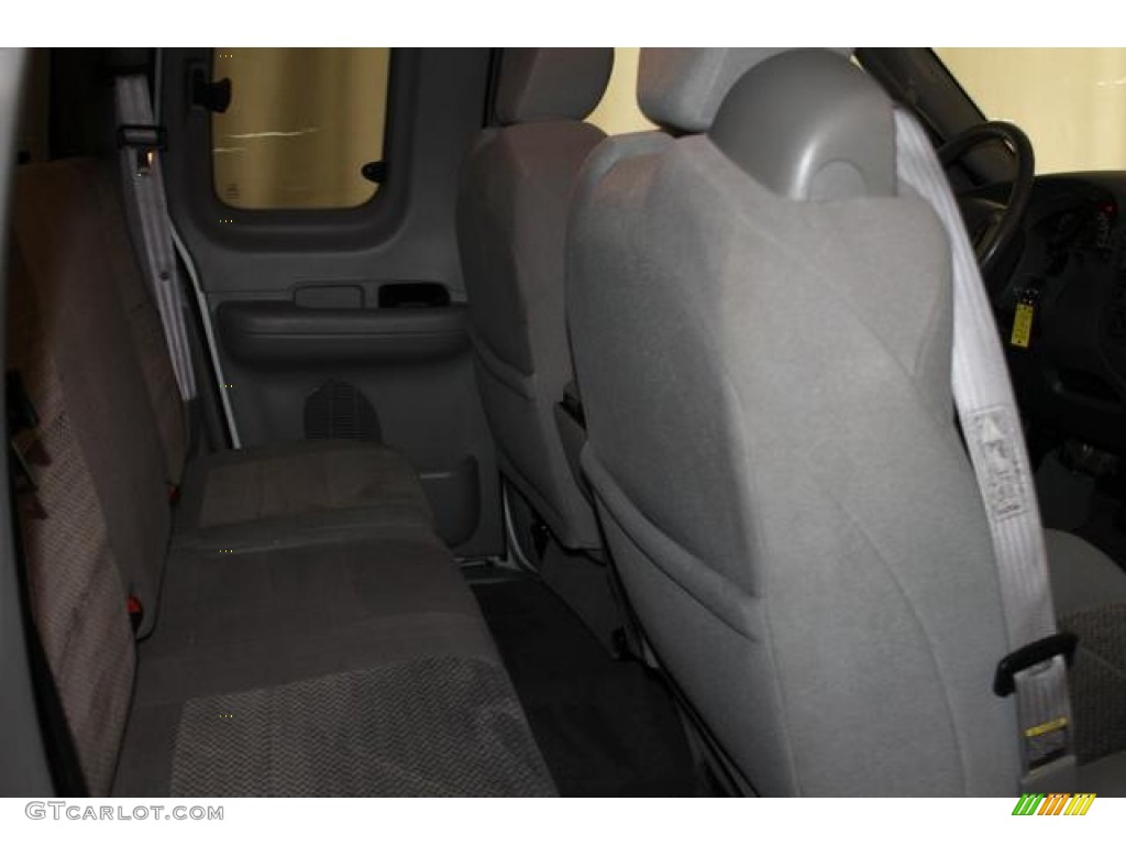 2003 F150 XLT SuperCab 4x4 - Silver Metallic / Dark Graphite Grey photo #45