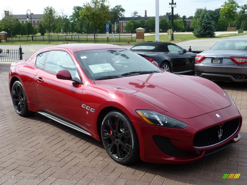 Rosso Trionfale (Red Metallic) 2014 Maserati GranTurismo Sport Coupe Exterior Photo #83931157