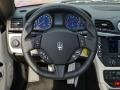 Bianco Pregiato 2014 Maserati GranTurismo Sport Coupe Steering Wheel