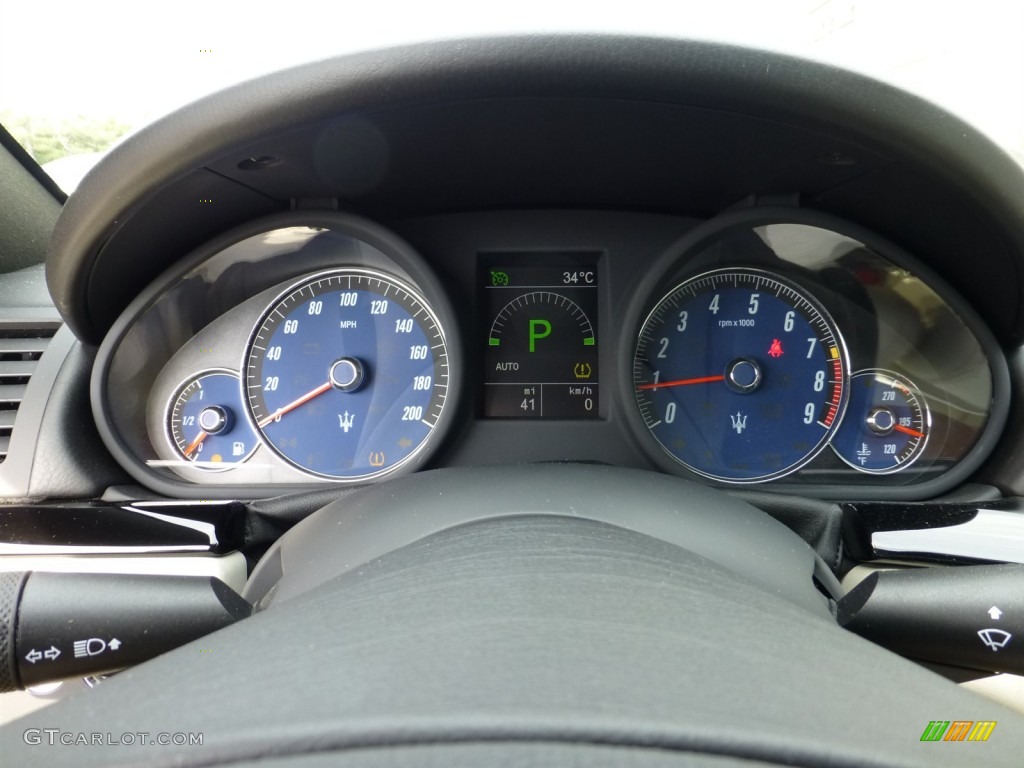 2014 Maserati GranTurismo Sport Coupe Gauges Photo #83931355