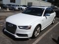 Glacier White Metallic 2013 Audi S4 3.0T quattro Sedan Exterior