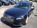 Deep Sea Blue Pearl Effect 2011 Audi S4 3.0 quattro Sedan Exterior