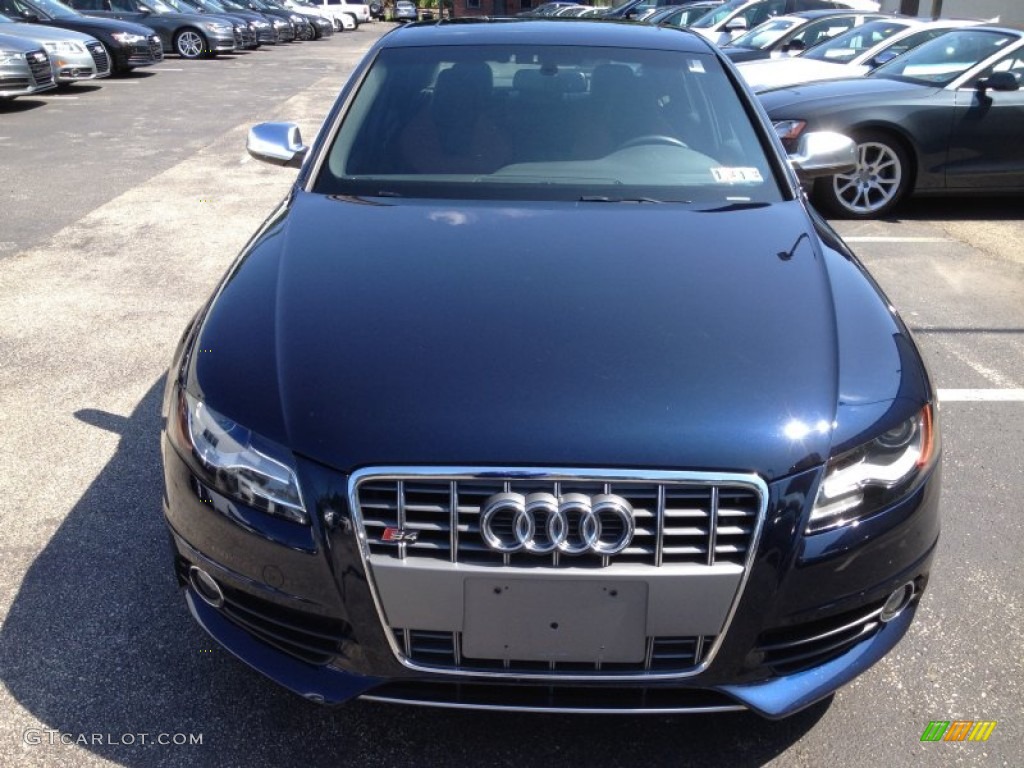 Deep Sea Blue Pearl Effect 2011 Audi S4 3.0 quattro Sedan Exterior Photo #83932564