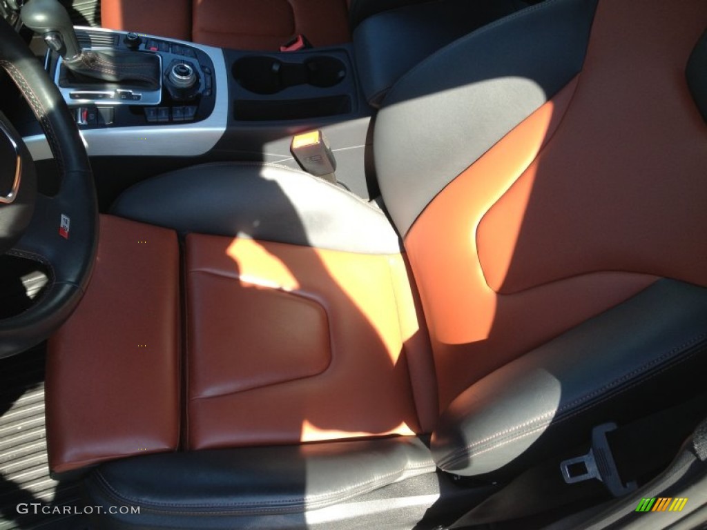 2011 S4 3.0 quattro Sedan - Deep Sea Blue Pearl Effect / Black/Brown photo #20