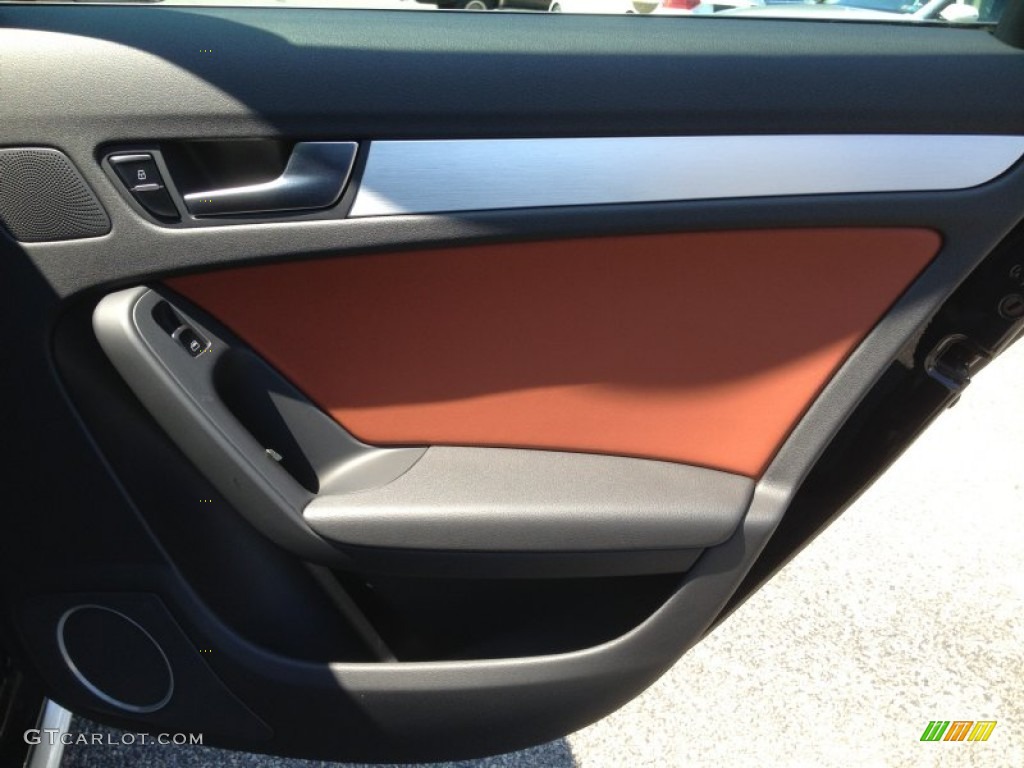 2011 S4 3.0 quattro Sedan - Deep Sea Blue Pearl Effect / Black/Brown photo #27