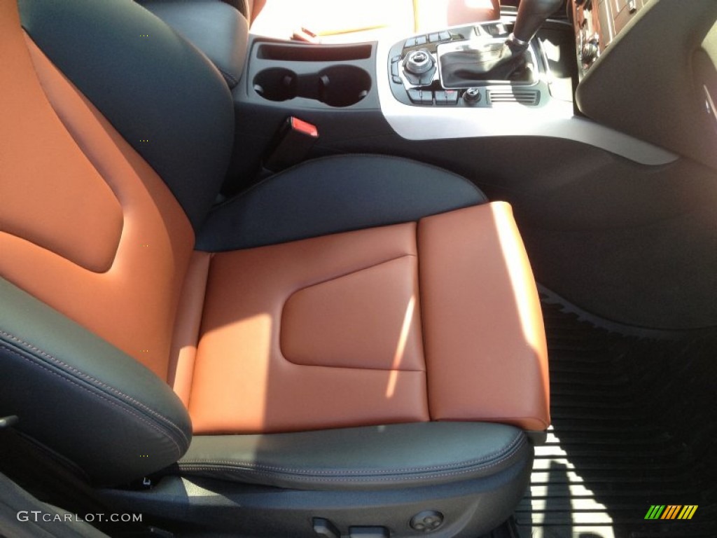2011 S4 3.0 quattro Sedan - Deep Sea Blue Pearl Effect / Black/Brown photo #28