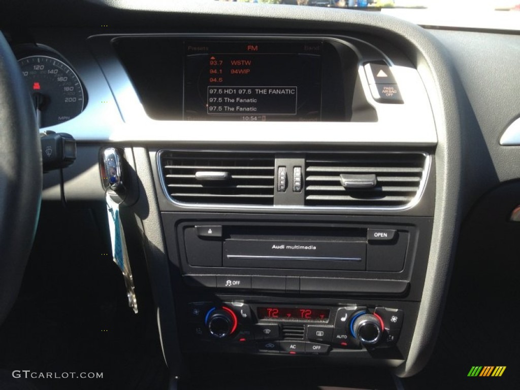 2011 S4 3.0 quattro Sedan - Deep Sea Blue Pearl Effect / Black/Brown photo #33