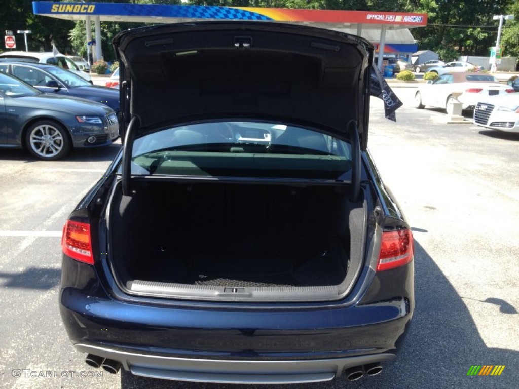 2011 S4 3.0 quattro Sedan - Deep Sea Blue Pearl Effect / Black/Brown photo #37