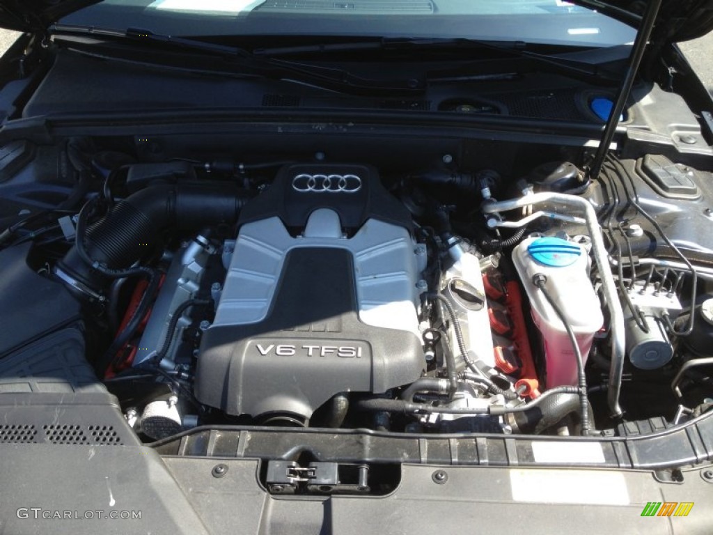 2011 Audi S4 3.0 quattro Sedan Engine Photos