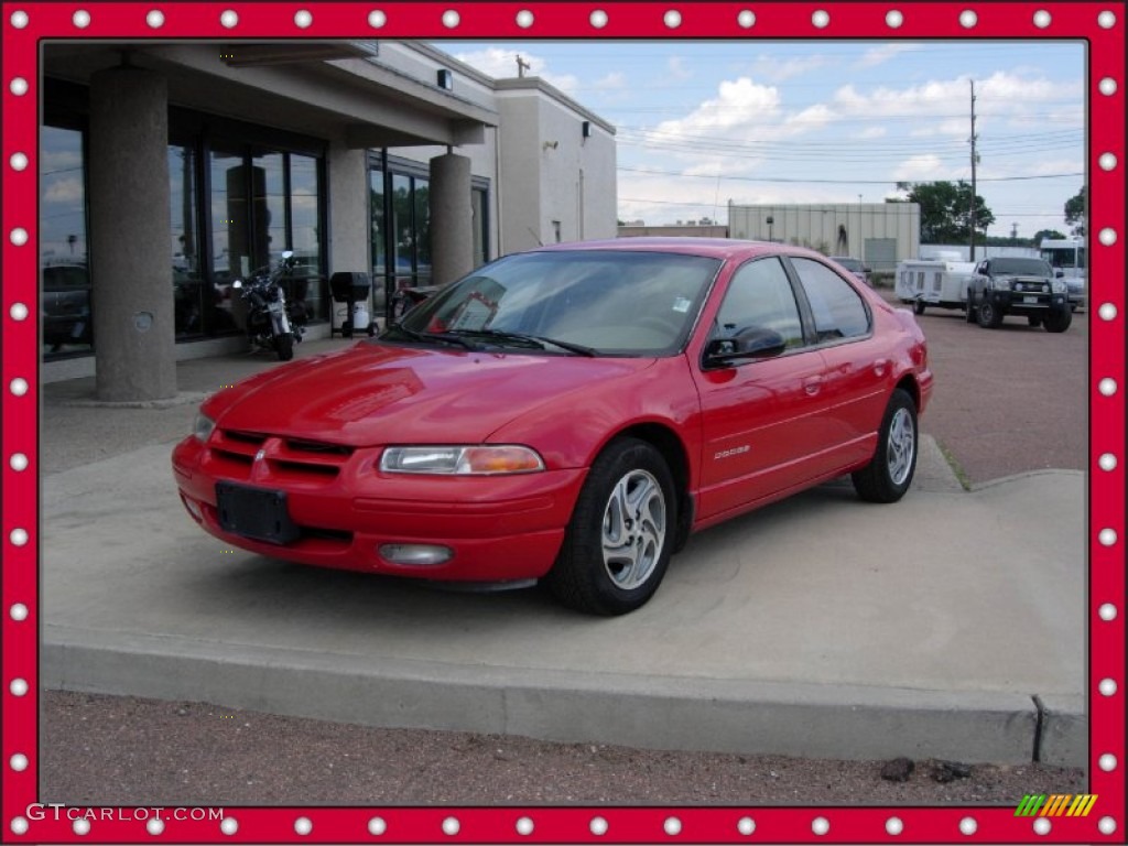 1998 Stratus ES - Flame Red / Camel photo #1