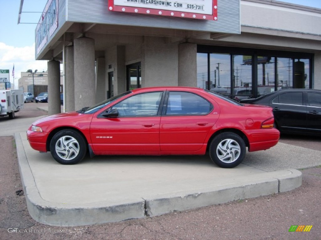 1998 Stratus ES - Flame Red / Camel photo #8