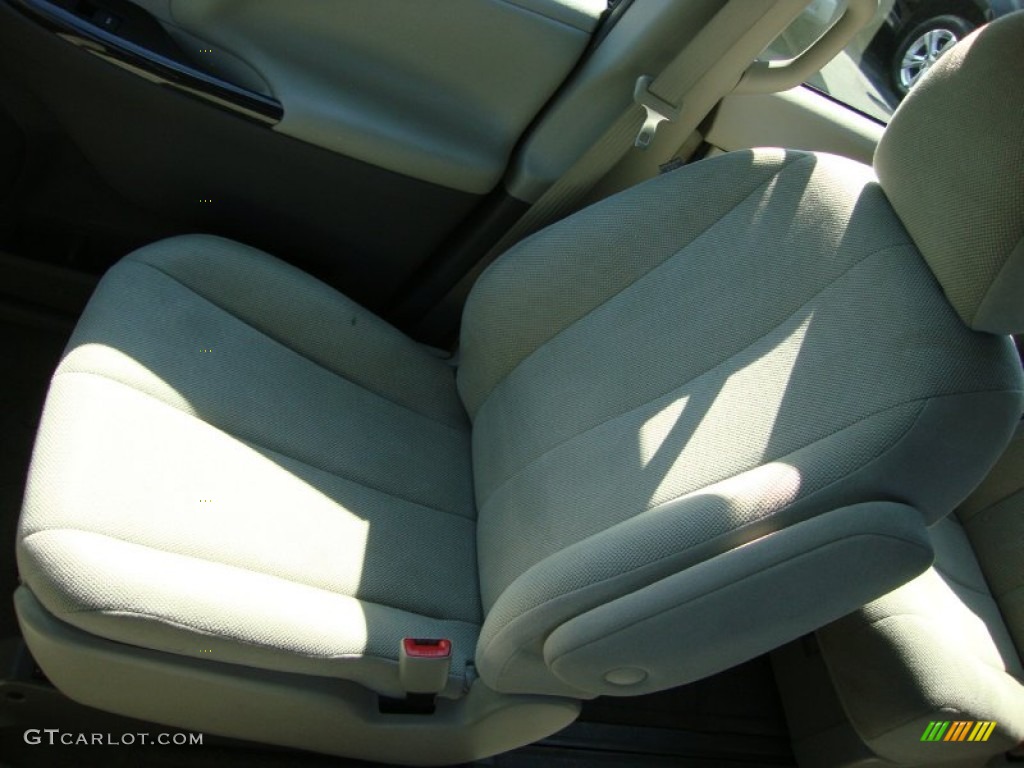 2012 Sienna  - South Pacific Pearl / Light Gray photo #17