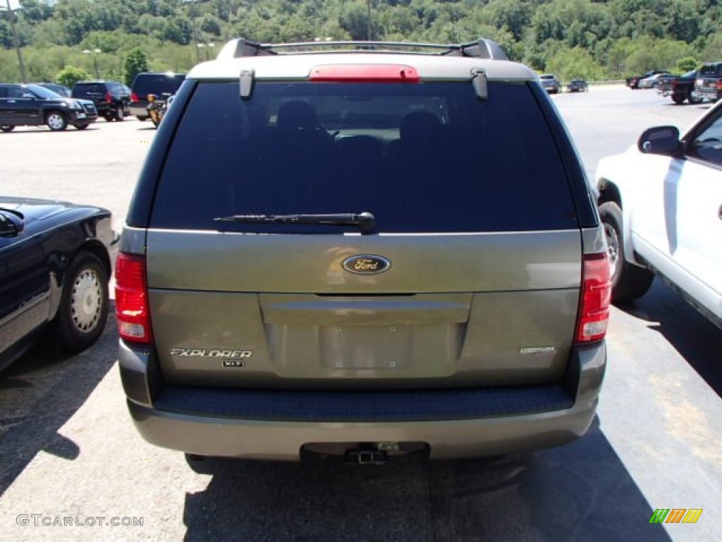 2005 Explorer XLT 4x4 - Mineral Grey Metallic / Graphite photo #5