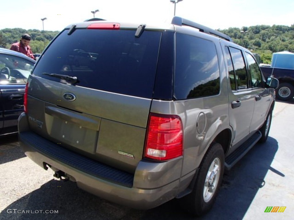2005 Explorer XLT 4x4 - Mineral Grey Metallic / Graphite photo #6