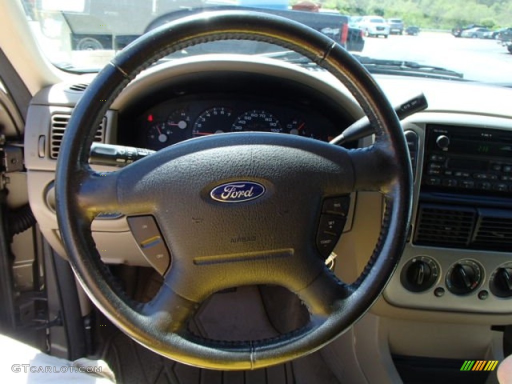 2005 Explorer XLT 4x4 - Mineral Grey Metallic / Graphite photo #13