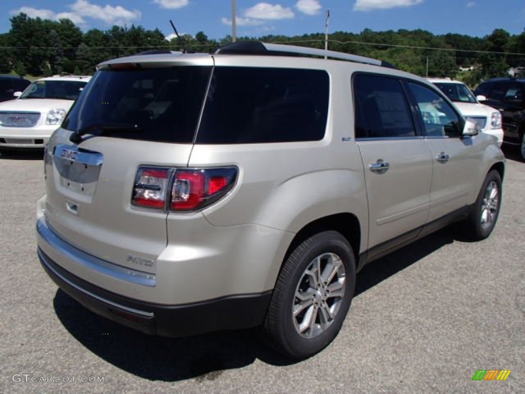 Champagne Silver Metallic 2014 GMC Acadia SLT AWD Exterior Photo #83934631