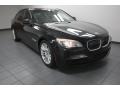 Black Sapphire Metallic 2011 BMW 7 Series 750Li Sedan Exterior