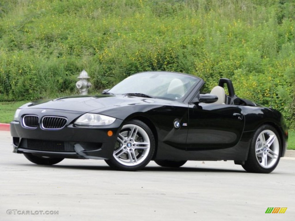 Black Sapphire Metallic 2006 BMW M Roadster Exterior Photo #83935364