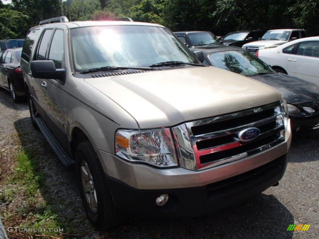 2007 Expedition EL XLT 4x4 - Pueblo Gold Metallic / Stone photo #1
