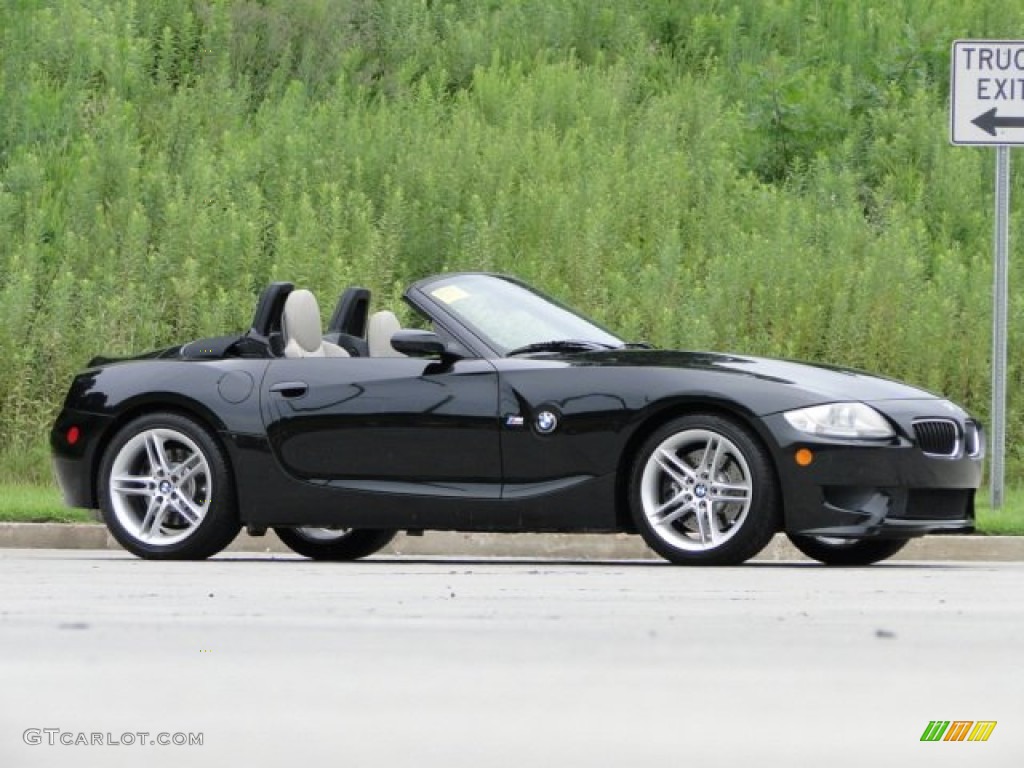 Black Sapphire Metallic 2006 BMW M Roadster Exterior Photo #83935510