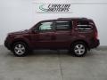 2010 Dark Cherry Pearl Honda Pilot EX-L 4WD  photo #4