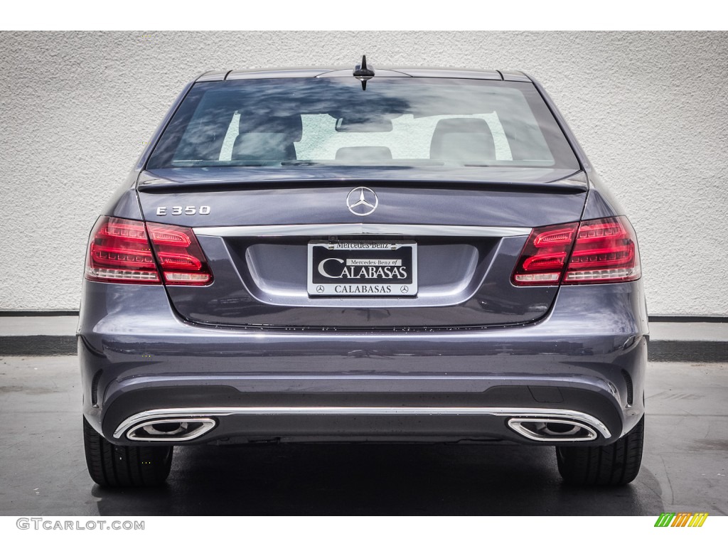 2014 E 350 Sport Sedan - Indigo Blue Metallic / Black photo #3