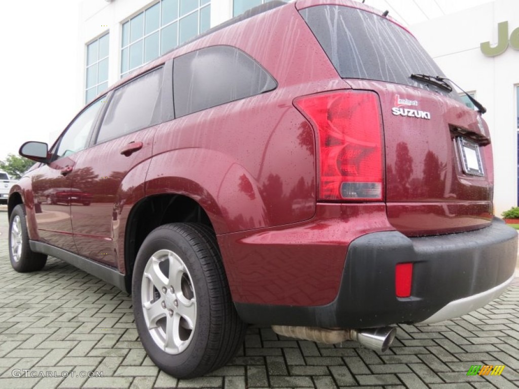 2008 XL7 Luxury - Cranberry Red Metallic / Beige photo #3