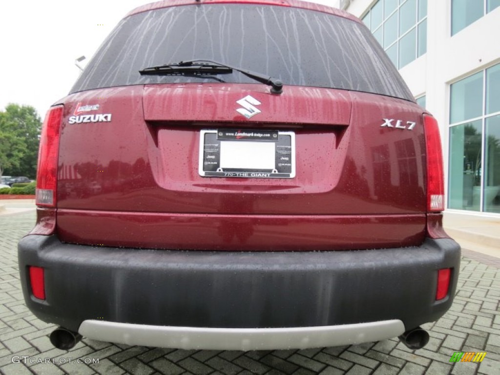 2008 XL7 Luxury - Cranberry Red Metallic / Beige photo #4