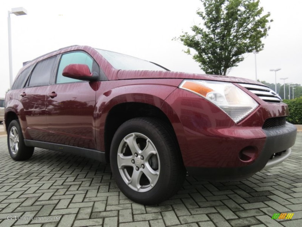2008 XL7 Luxury - Cranberry Red Metallic / Beige photo #7