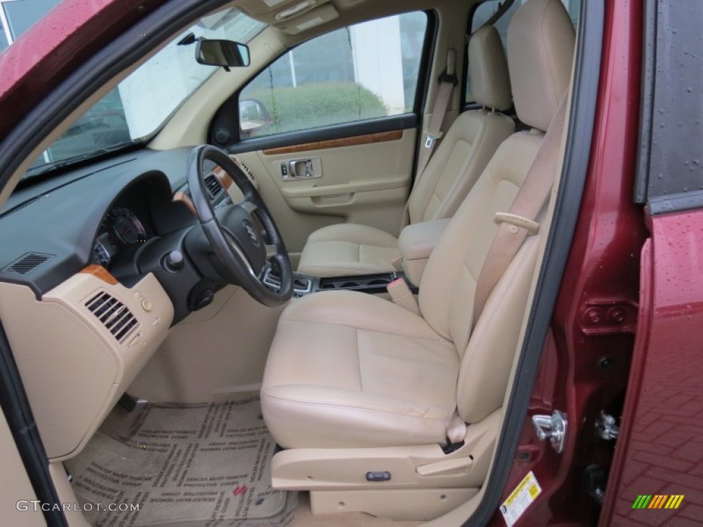 2008 XL7 Luxury - Cranberry Red Metallic / Beige photo #10