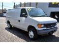 Oxford White 2007 Ford E Series Van E150 Cargo