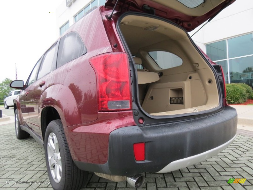 2008 XL7 Luxury - Cranberry Red Metallic / Beige photo #16