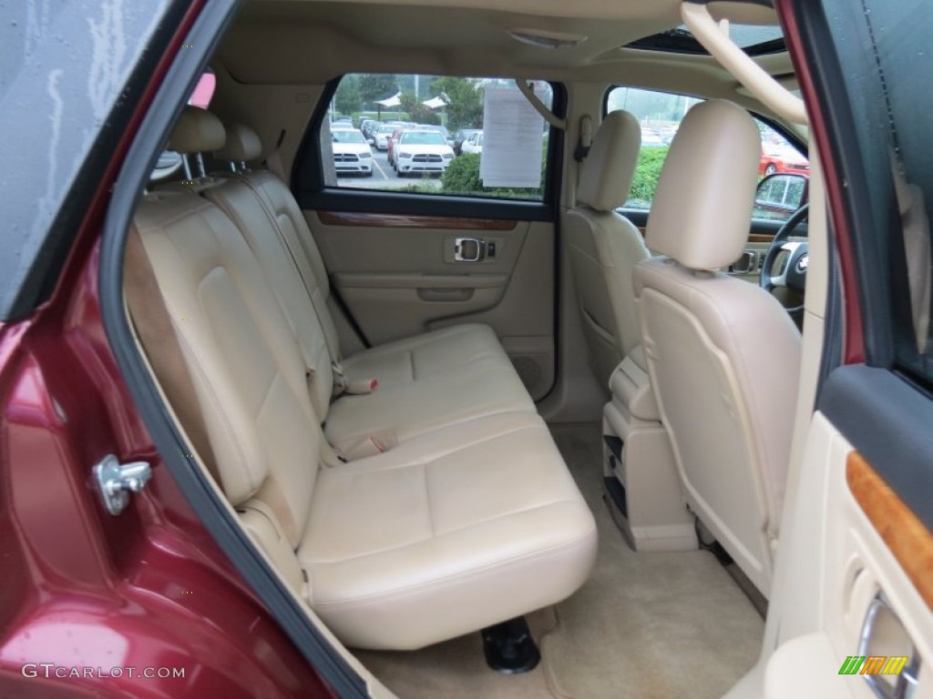 2008 XL7 Luxury - Cranberry Red Metallic / Beige photo #18
