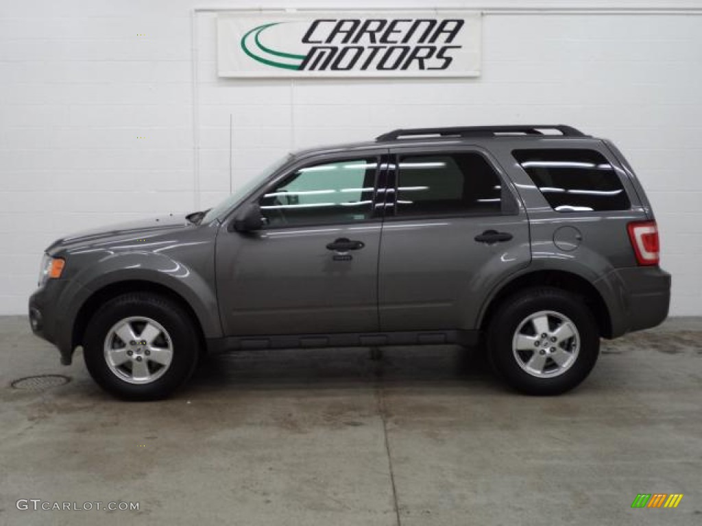 2011 Escape XLT - Sterling Grey Metallic / Charcoal Black photo #5