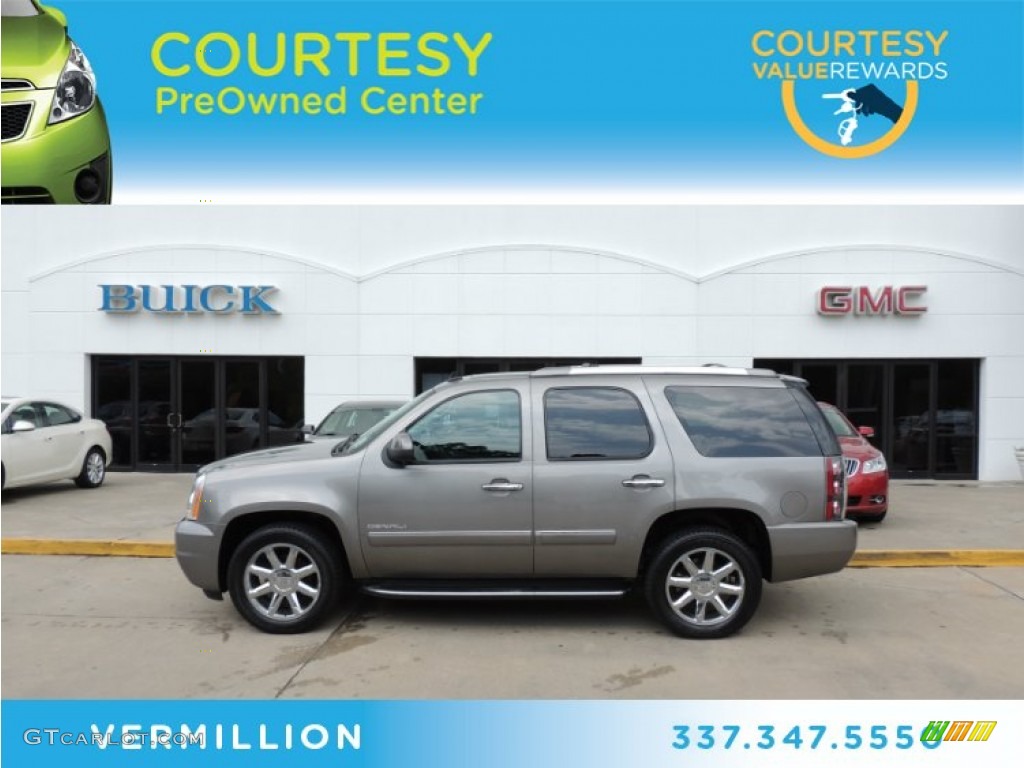 2012 Yukon Denali - Graystone Metallic / Ebony photo #1