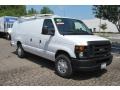 Oxford White 2010 Ford E Series Van E250 Cargo Extended