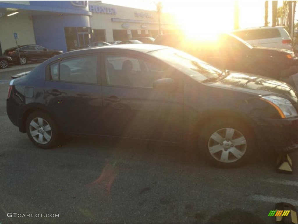 2011 Sentra 2.0 - Blue Onyx / Charcoal photo #2