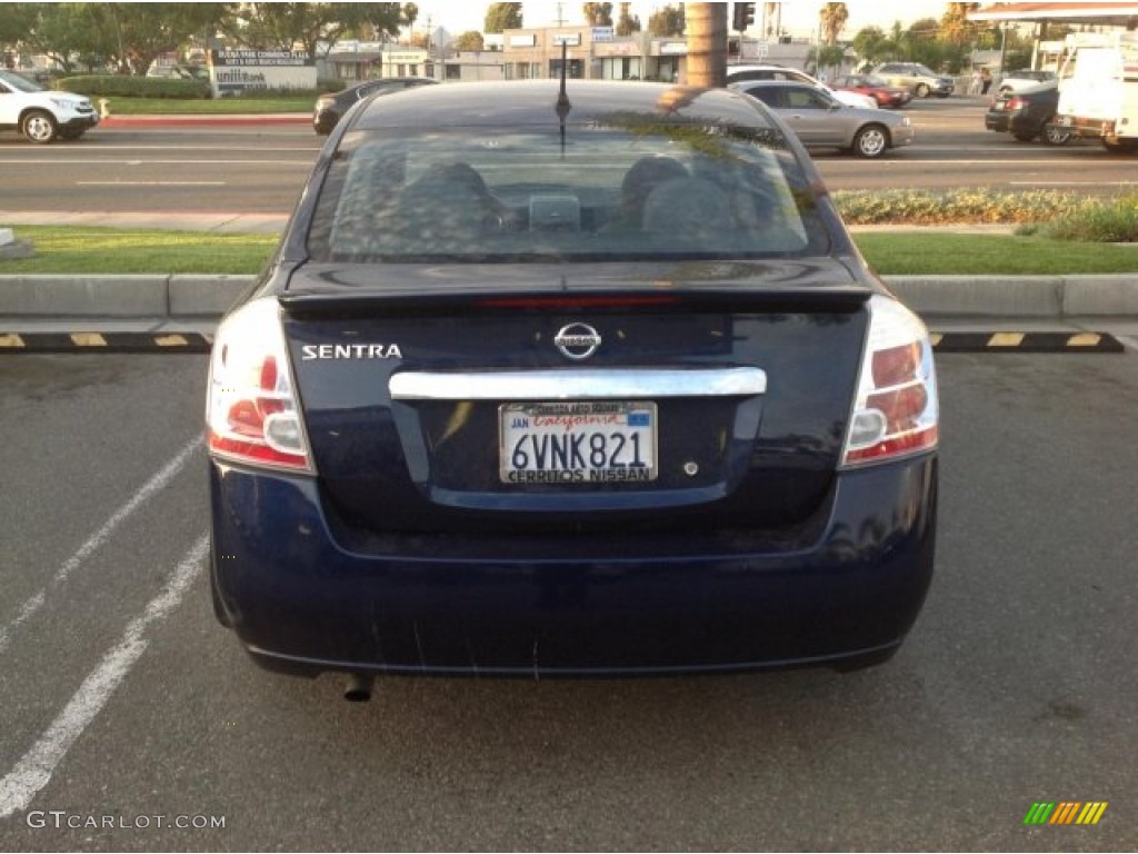 2011 Sentra 2.0 - Blue Onyx / Charcoal photo #3