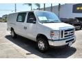 Oxford White 2010 Ford E Series Van E250 Cargo Extended